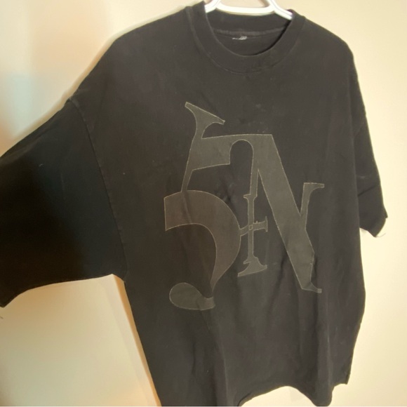 NINE INCH NAILS NIN Men’s Vintage 1990 SIN Band T-shirt Single Stitch Boxy XL - Picture 3 of 13
